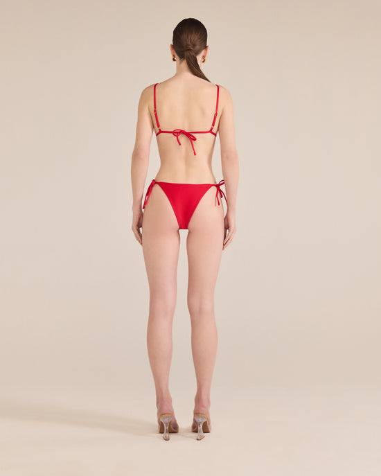 Triangle Bikini with Pyramid Straps