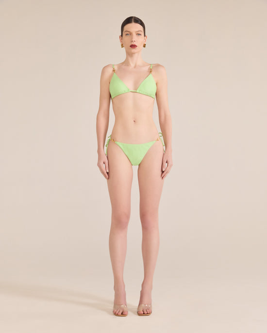Triangle Bikini with Pyramid Straps